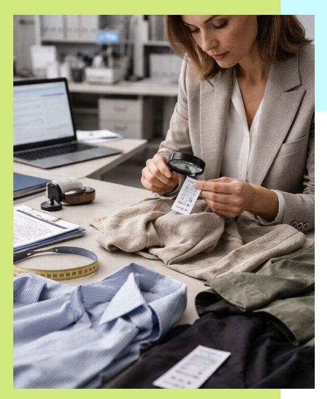 Сертификация одежды и текстиля в Ялуторовске, быстрая экспертиза