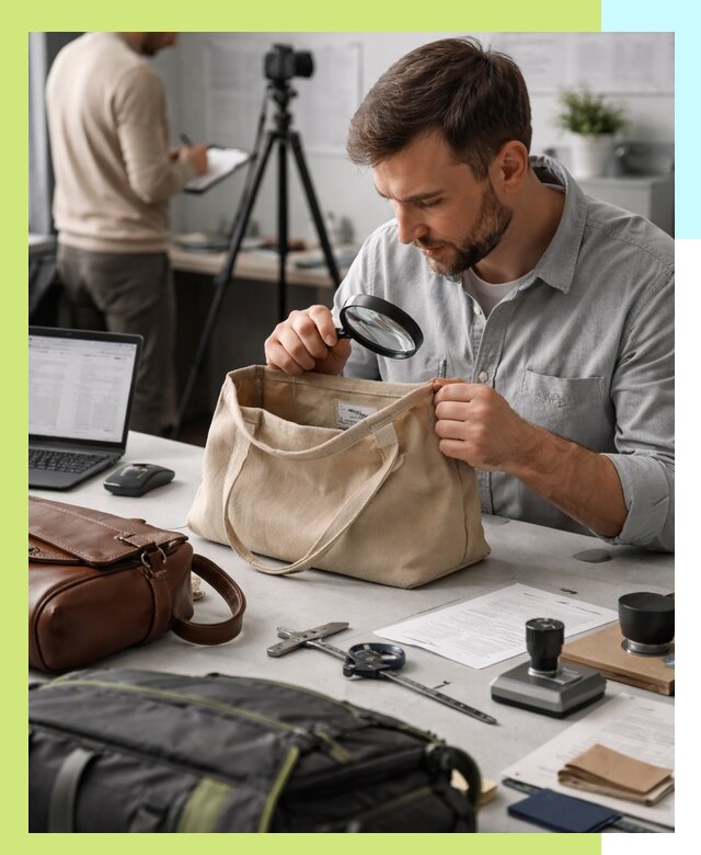 Сертификация сумок в Ялуторовске, оформление и получение сертификатов