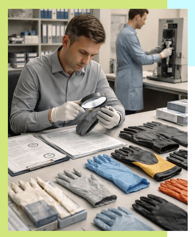 Сертификация перчаток и средств защиты продукции в Ялуторовске