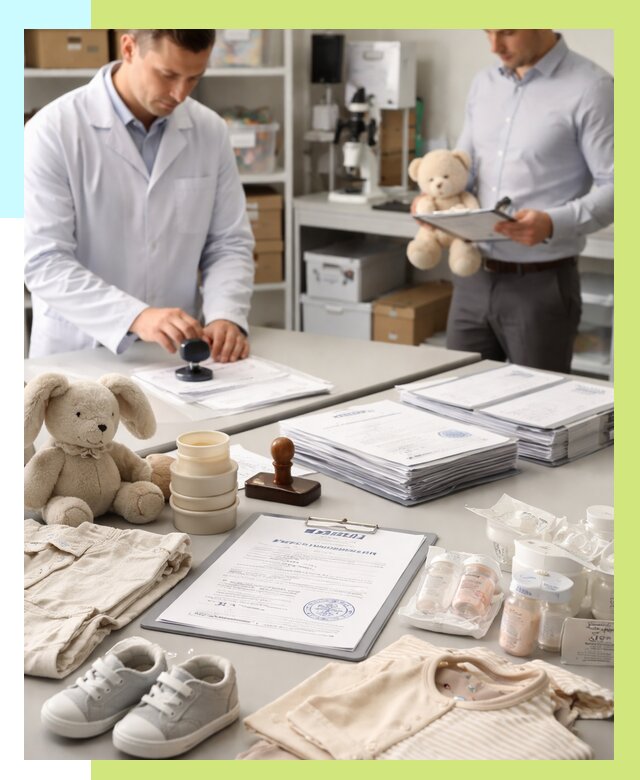 Сертификация детских товаров в Ялуторовске от 15494 р. | Алешин-Лтр