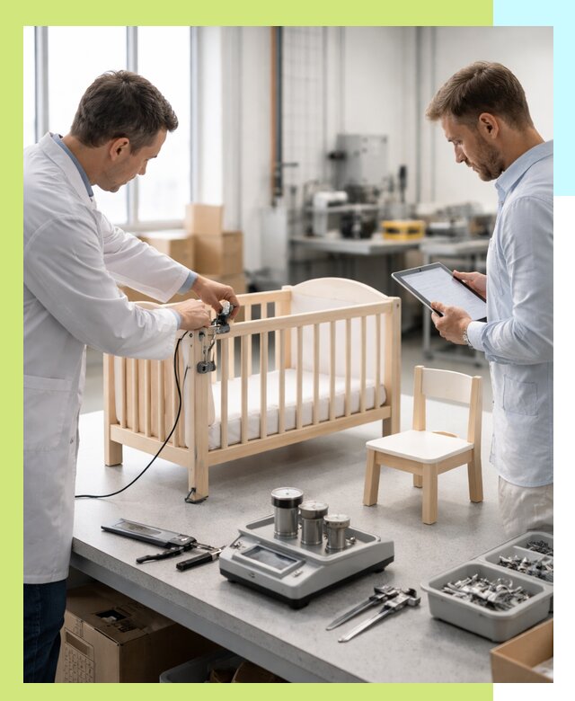 Сертификация детской мебели и проверка безопасности в Ялуторовске