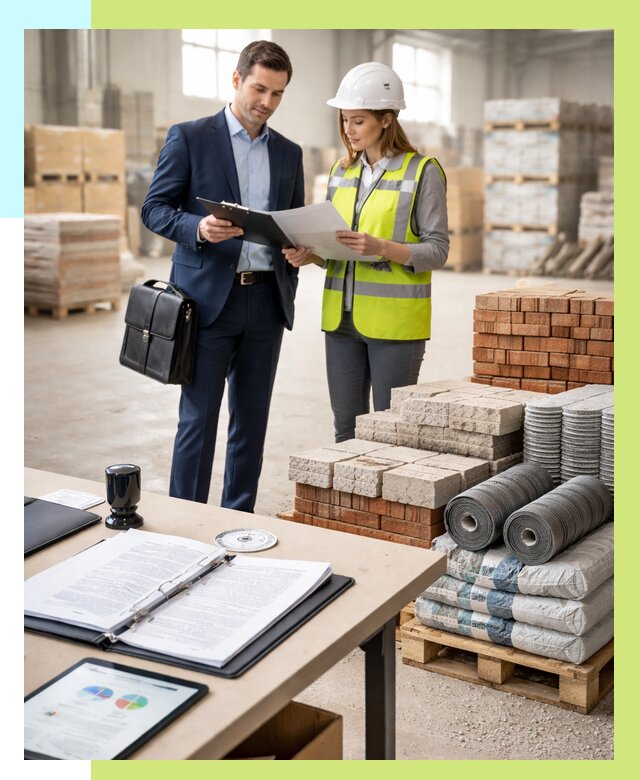 Сертификация строительных материалов в Ялуторовске от 20658 р. Алешин-Лтр