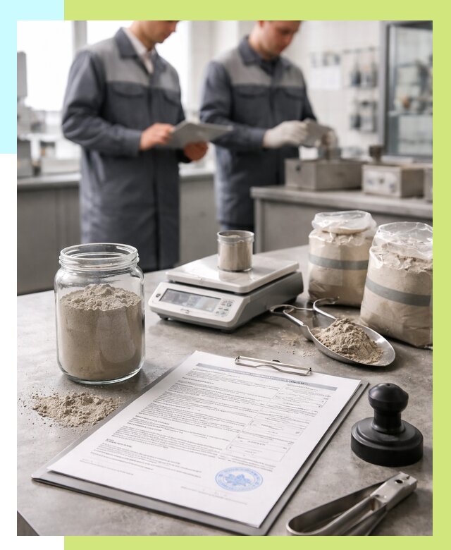 Сертификация цемента в Ялуторовске от 20658 р. | Алешин-Лтр