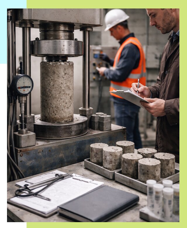 Сертификация бетона в Ялуторовске от 30987 р. сертификат | Алешин-Лтр