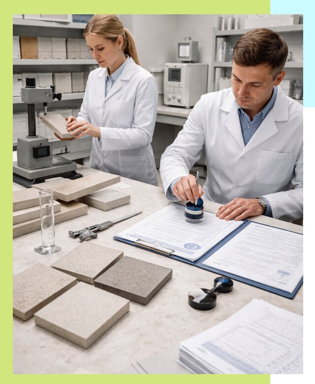 Сертификация плитки и керамики в Ялуторовске с документами