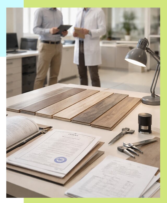 Сертификация ламината в Ялуторовске от 18592 р. под ключ | Алешин-Лтр