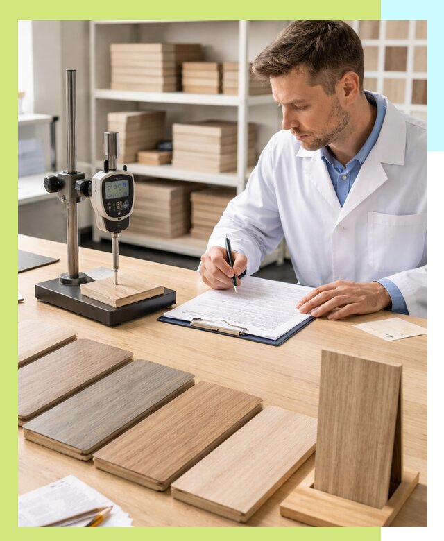 Сертификация ламината с испытаниями и оформлением документов в Ялуторовске