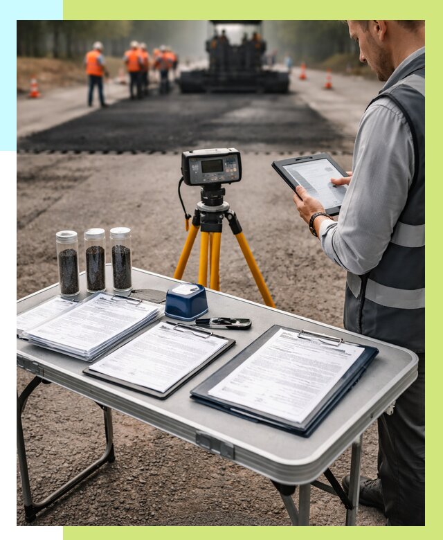 Сертификация асфальта в Ялуторовске от 25823 р. | Алешин-Лтр