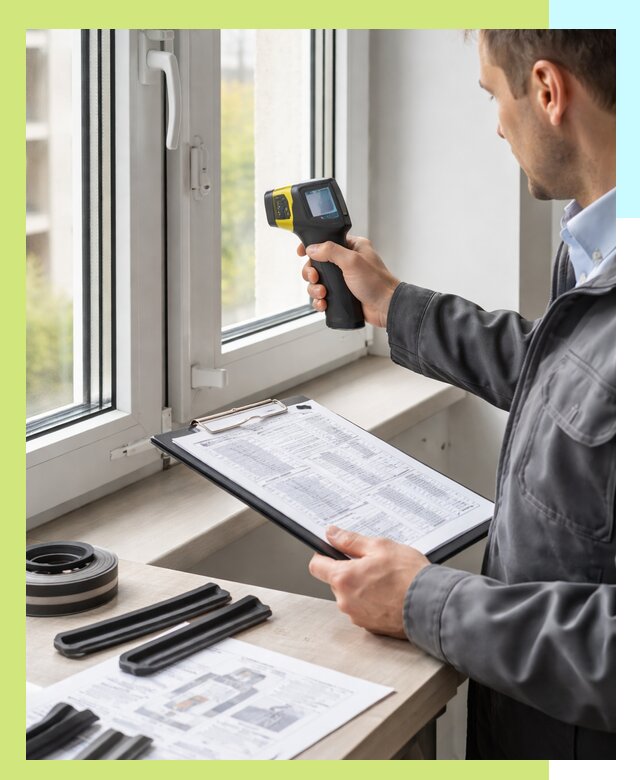 Сертификация окон в Ялуторовске: испытания, сертификаты, декларации