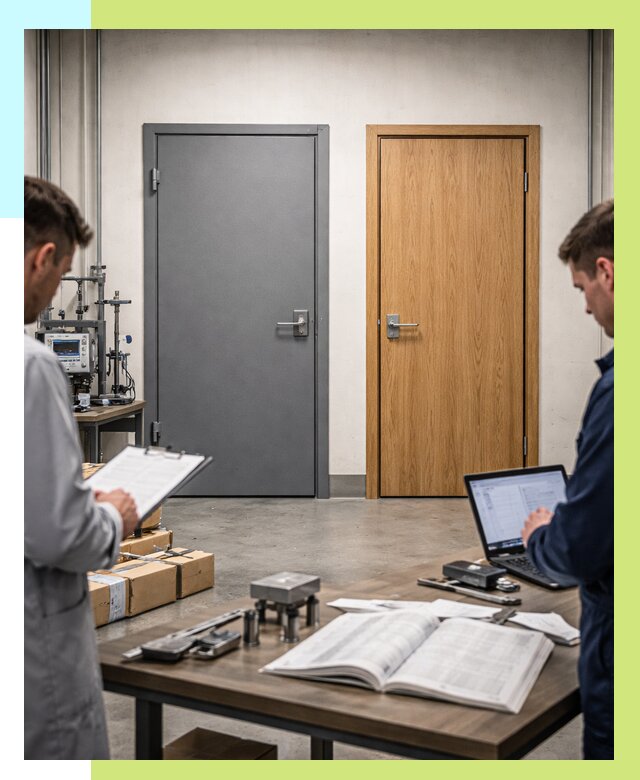 Сертификация дверей в Ялуторовске от 8263 р. под ключ | Алешин-Лтр