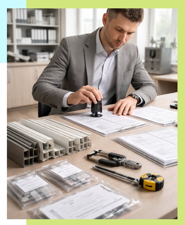 Сертификация ПВХ продукции в Ялуторовске от 8780 р., Алешин-Лтр