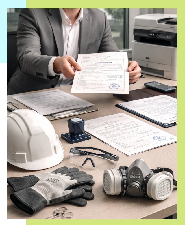 Сертификация СИЗ в Ялуторовске от 15494 р. | Алешин-Лтр оформить