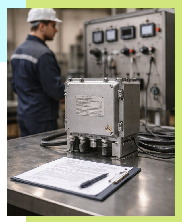 Сертификация взрывозащищенного оборудования в Ялуторовске от 36152 р. | Алешин-Лтр