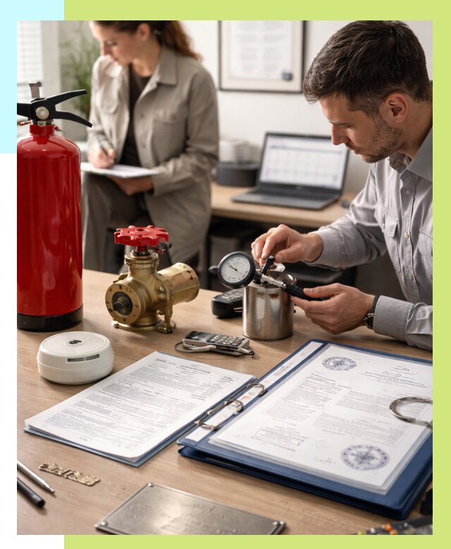 Сертификация пожарного оборудования в Ялуторовске от 15494 р.|Алешин-Лтр