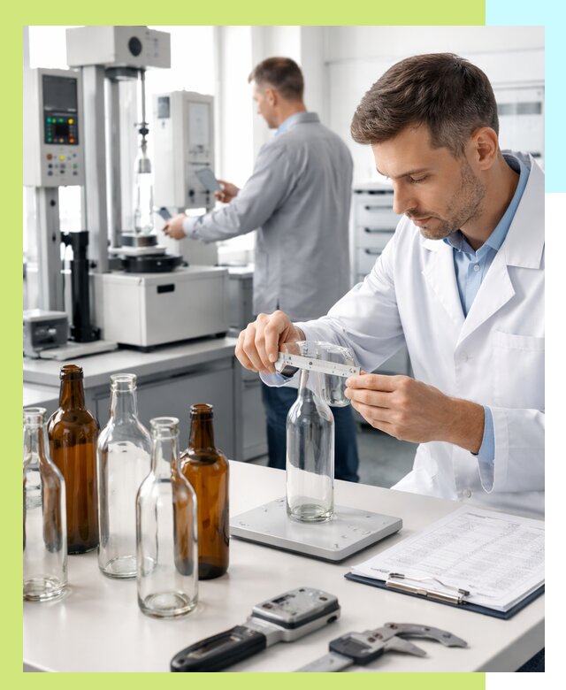 Сертификация стеклянных бутылок и сопутствующей упаковки в Ялуторовске