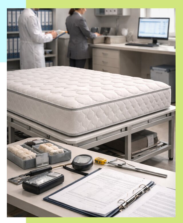 Сертификация матрасов в Ялуторовске от 8780 р. | Алешин-Лтр