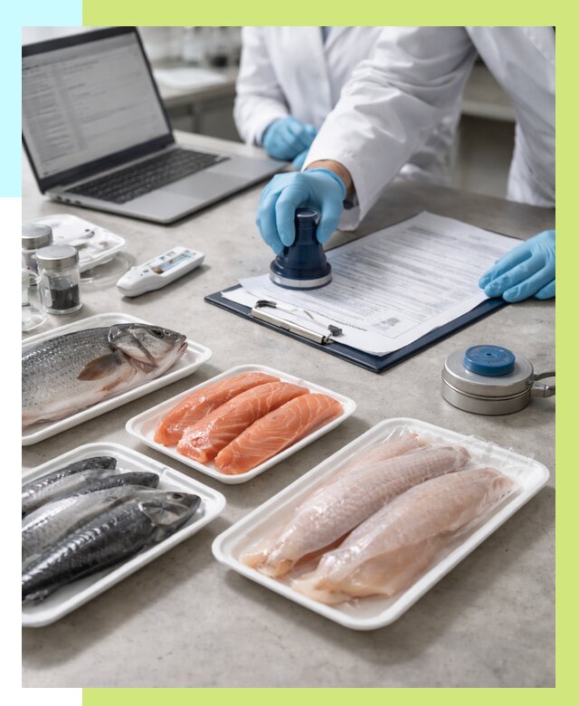 Сертификация рыбы и сертификат в Ялуторовске от 15494 р. | Алешин-Лтр