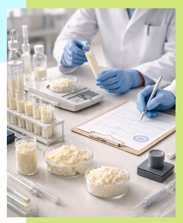 Сертификация творога в Ялуторовске от 12395 р. под ключ | Алешин-Лтр