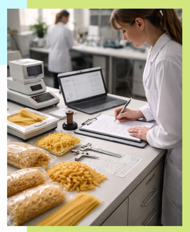 Сертификация макаронных изделий в Ялуторовске от 15494 р. | Алешин-Лтр