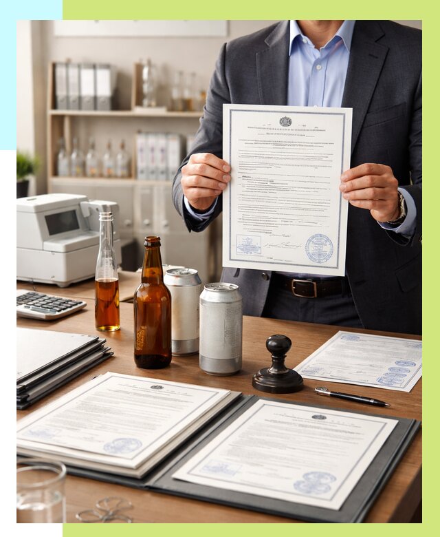 Сертификация пивной продукции в Ялуторовске от 25823 р. | Алешин-Лтр