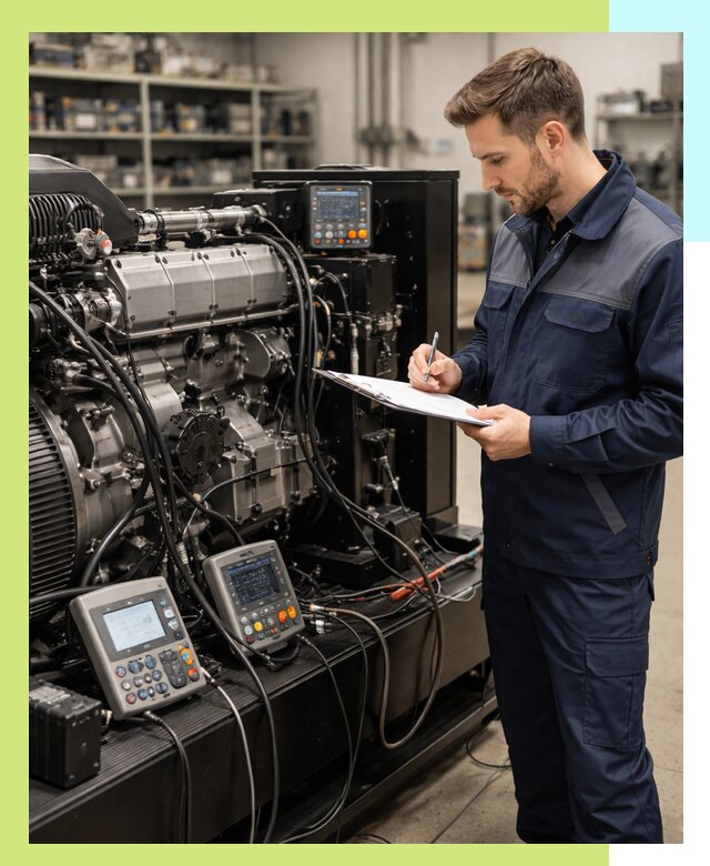 Сертификация дизельных генераторов и их оборудования в Ялуторовске