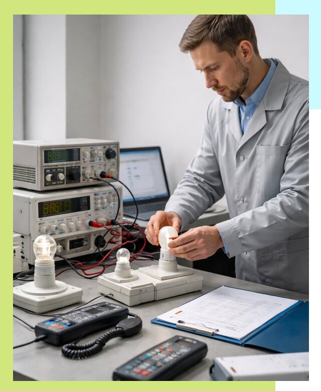 Сертификация ламп и светильников в Ялуторовске по нормативам