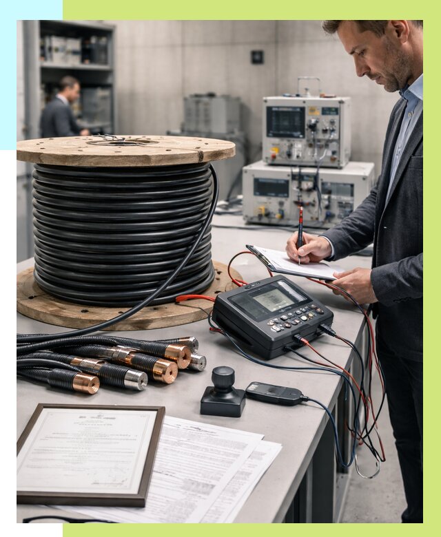 Сертификация кабеля в Ялуторовске от 8263 р. срочно | Алешин-Лтр