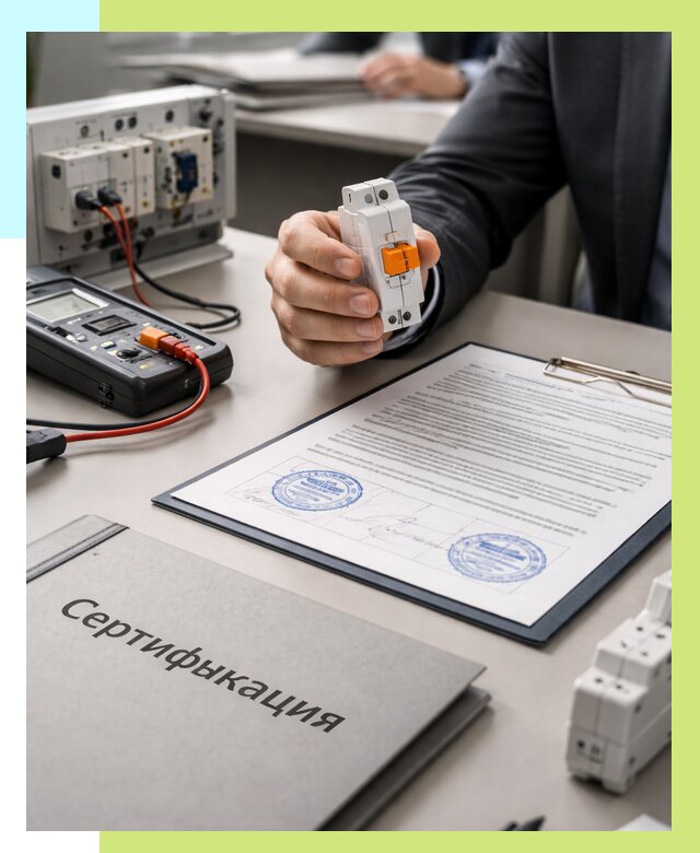 Сертификация выключателей под ключ в Ялуторовске от 15494 р. | Алешин-Лтр