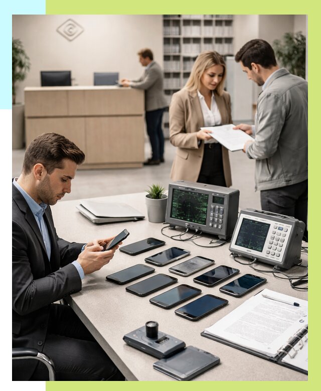 Сертификация телефонов в Ялуторовске от 25823 р. под ключ | Алешин-Лтр