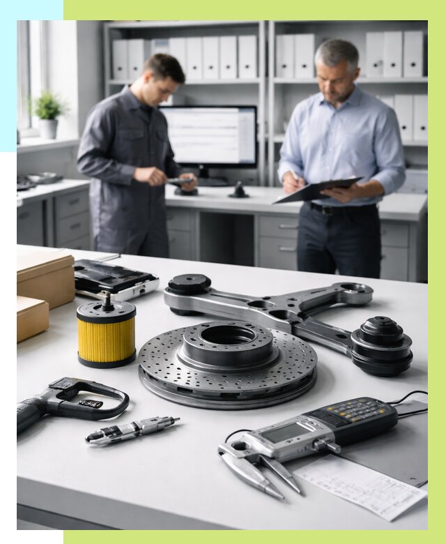 Сертификация автозапчастей в Ялуторовске от 25823 р. | Алешин-Лтр