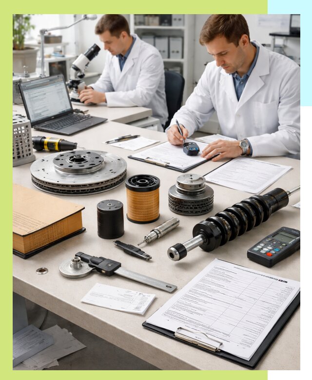 Сертификация автозапчастей и комплектующих в Ялуторовске по ГОСТ