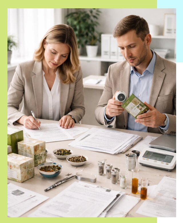 Разработка ТУ на чай и маркировку продукции в Ялуторовске