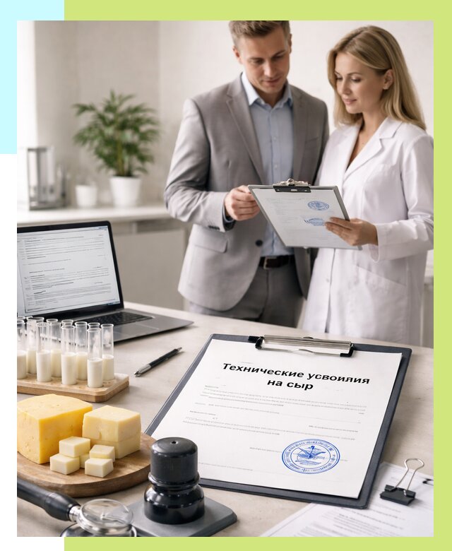 ТУ на сыры в Ялуторовске срочно от 12395 р. — оформление | Алешин-Лтр