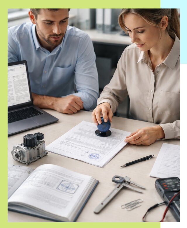 Выдача паспорта изделия и техническая экспертиза продукции в Ялуторовске