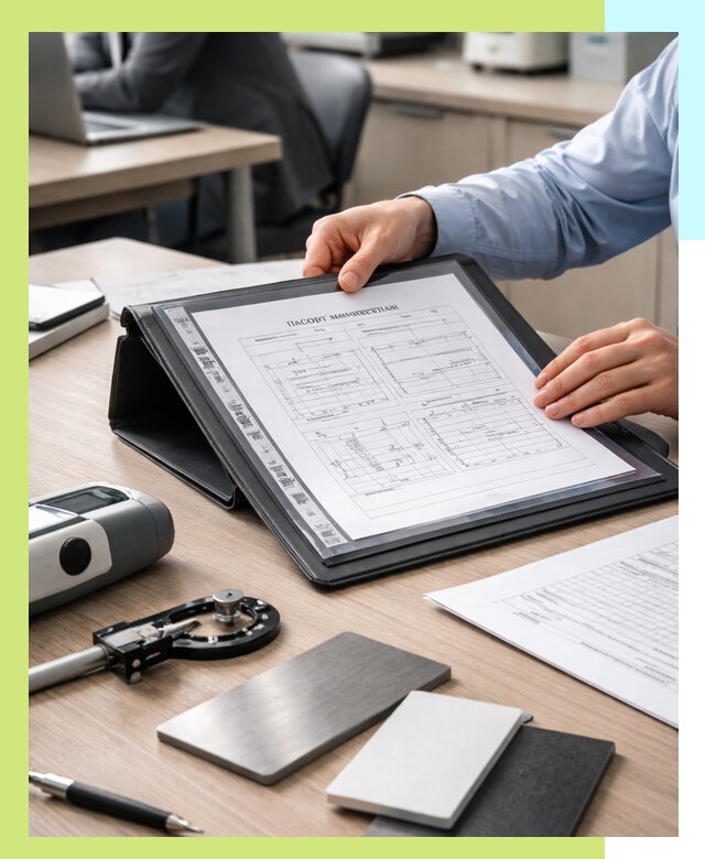 Оформление паспорта материала для продукции в Ялуторовске