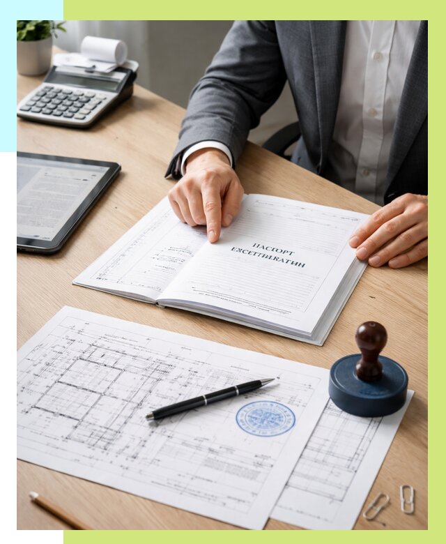 Паспорт эксплуатации в Ялуторовске под ключ от 4648 р. Алешин-Лтр