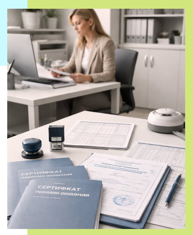 Сертификаты пожарной безопасности в Ялуторовске от 15494 р. | Алешин-Лтр