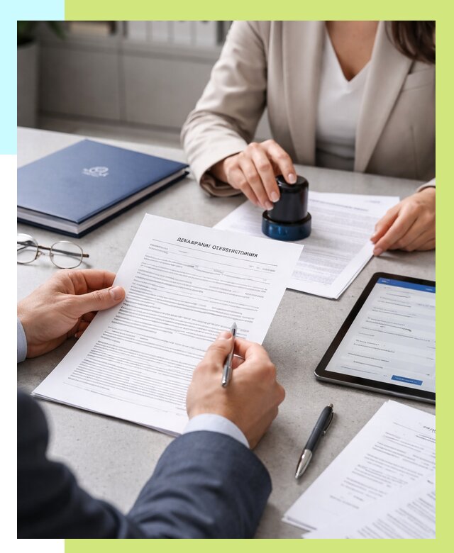 Декларация ГОСТ Р в Ялуторовске от 8780 р оформить в Алешин-Лтр