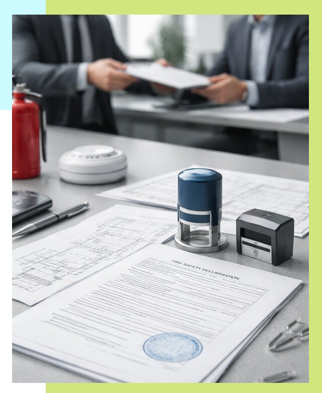 Декларация пожарной безопасности в Ялуторовске от 8263 р. | Алешин-Лтр