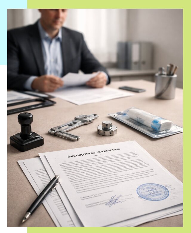 Экспертное заключение на продукцию в Ялуторовске от 8780 р. | Алешин-Лтр