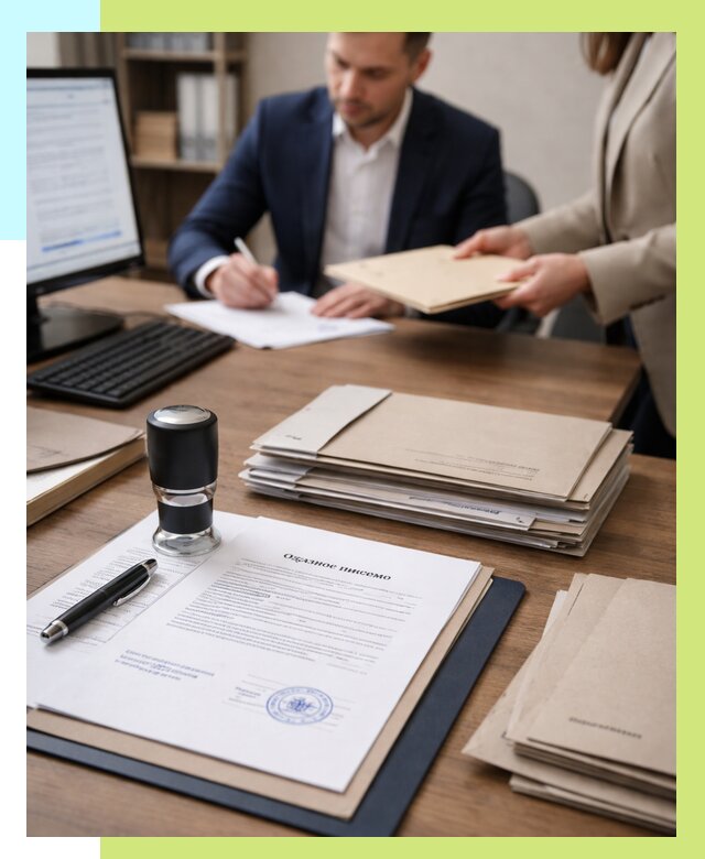 Отказное письмо для таможни в Ялуторовске от 3099 р, Алешин-Лтр