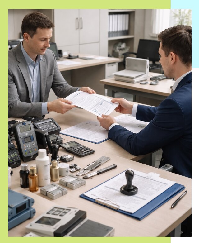 Оформление и получение заключения РЧЦ для оборудования в Ялуторовске