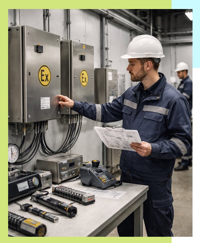 Сертификат взрывозащиты промышленного оборудования в Ялуторовске