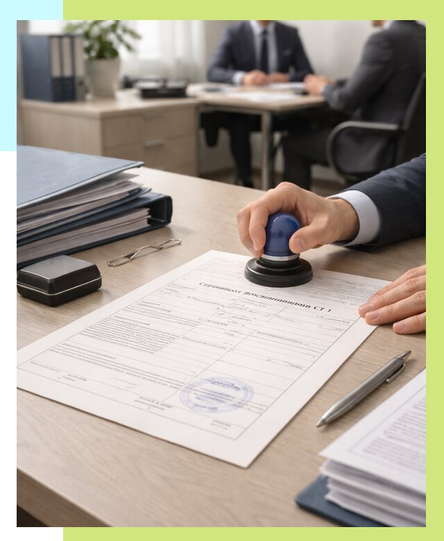 Сертификат происхождения СТ 1 в Ялуторовске от 4648 р. | Алешин-Лтр