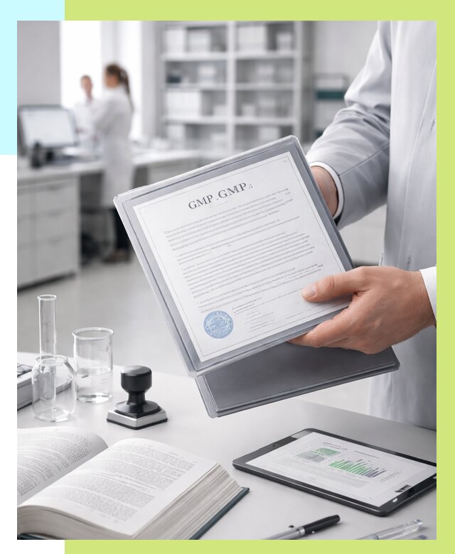 Сертификат GMP в Ялуторовске под ключ от 87797 р. | Алешин-Лтр