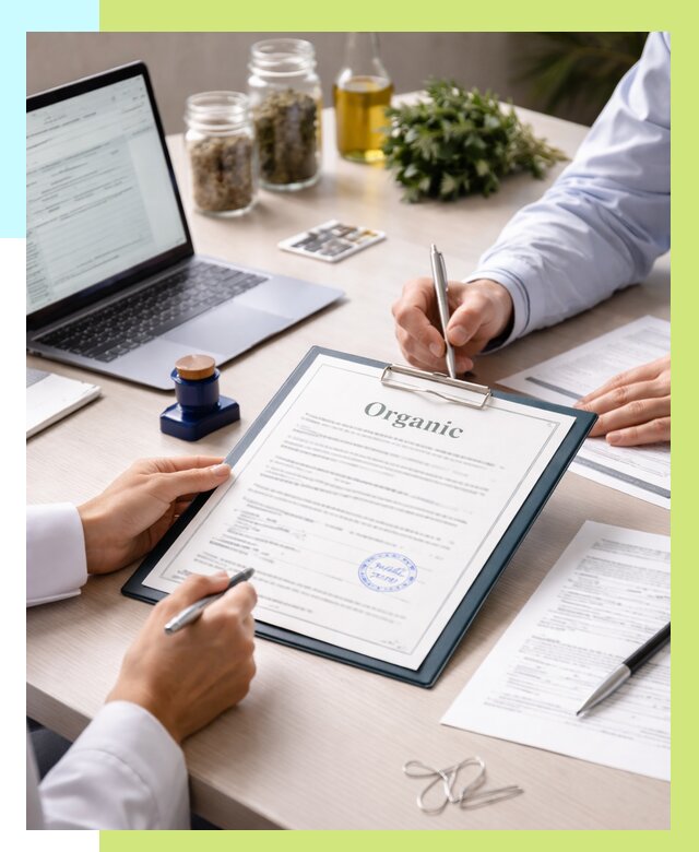 Оформление сертификат органик в Ялуторовске от 30987 р. | Алешин-Лтр