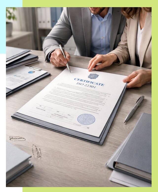 Сертификат ISO 22301 в Ялуторовске от 46481 р. | Алешин-Лтр срочно