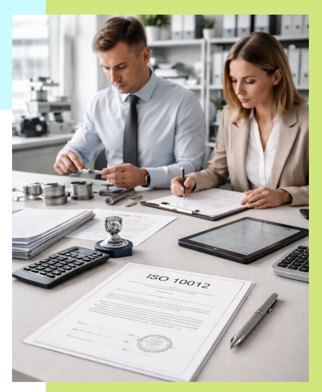 Сертификат ISO 10012 в Ялуторовске от 25823 р. — Алешин-Лтр