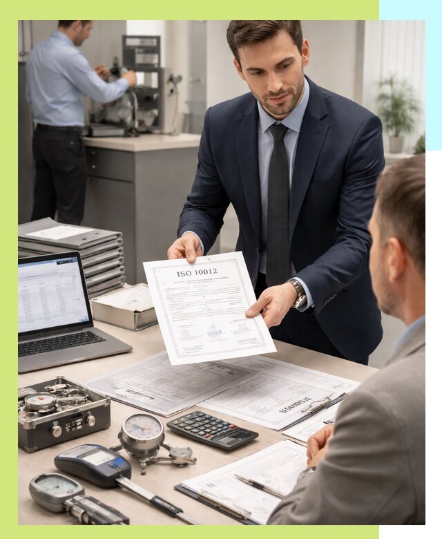 Выдача сертификата ISO 10012 по требованиям метрологии в Ялуторовске