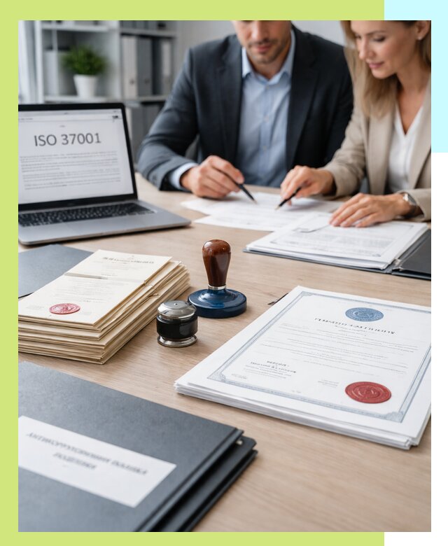 Получение сертификата ISO 37001 по системе борьбы с коррупцией в Ялуторовске
